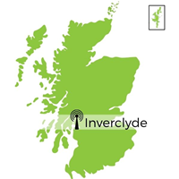 Climate Beacons Inverclyde logo